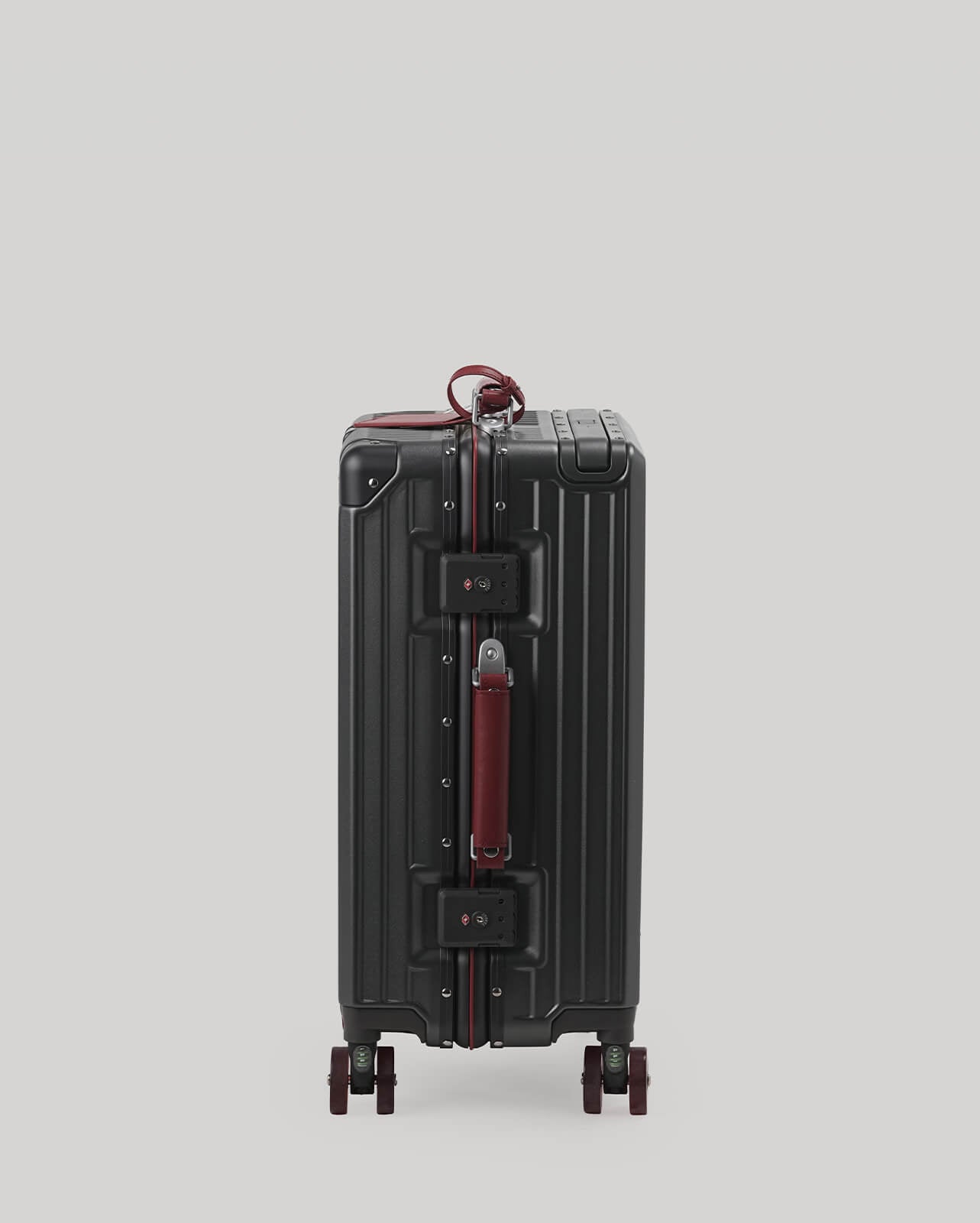 20" Spinner | Grey Burgundy