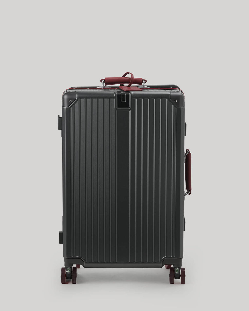 24" Check-In | Grey Burgundy