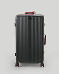 30" Check-In | Grey Burgundy