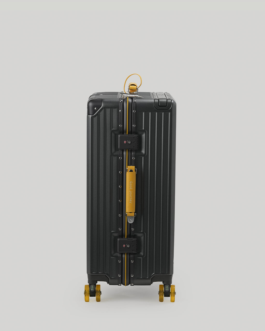 24" Check-In | Grey Yellow