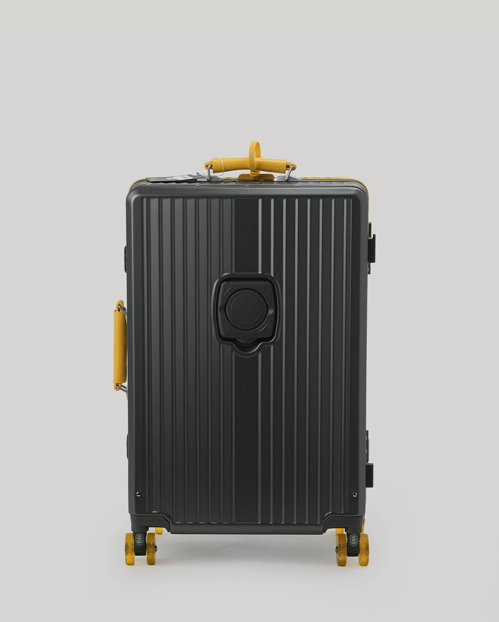 24" Check-In | Grey Yellow