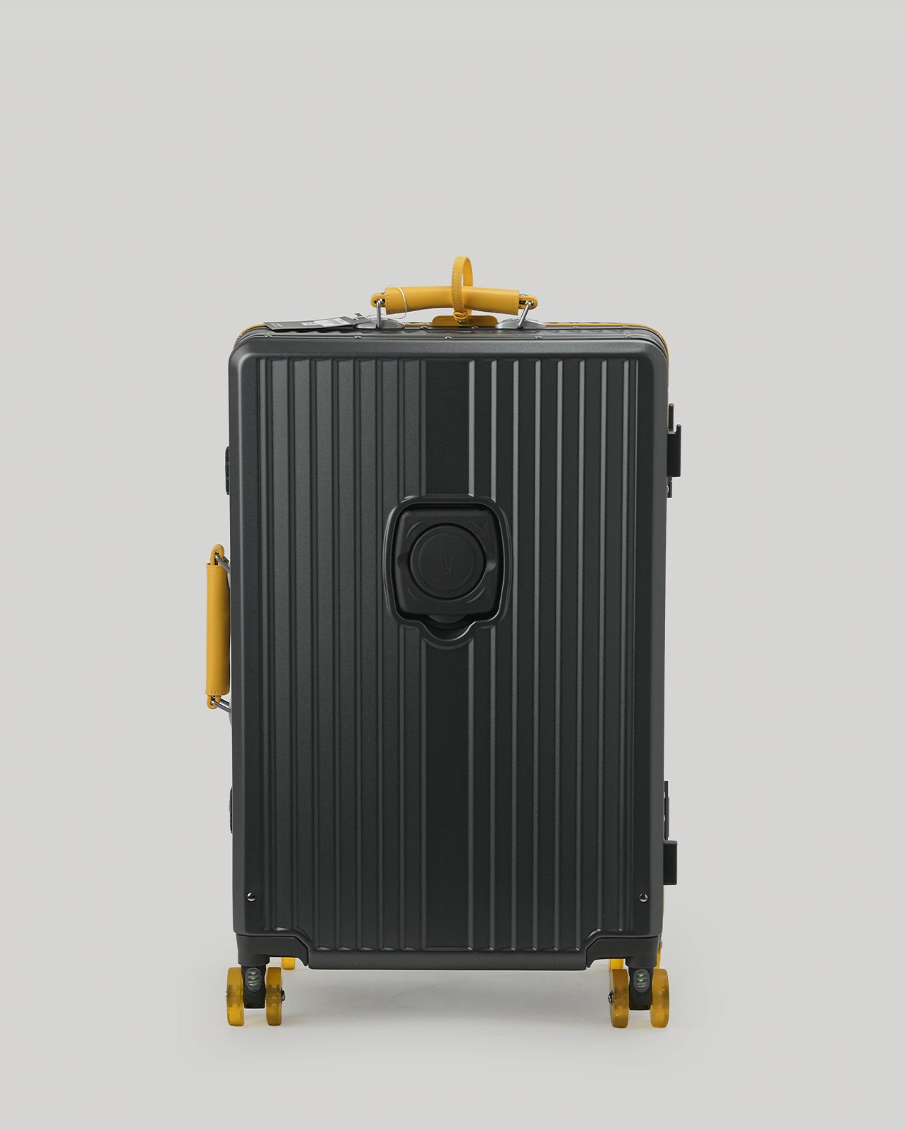 24" Check-In | Grey Yellow