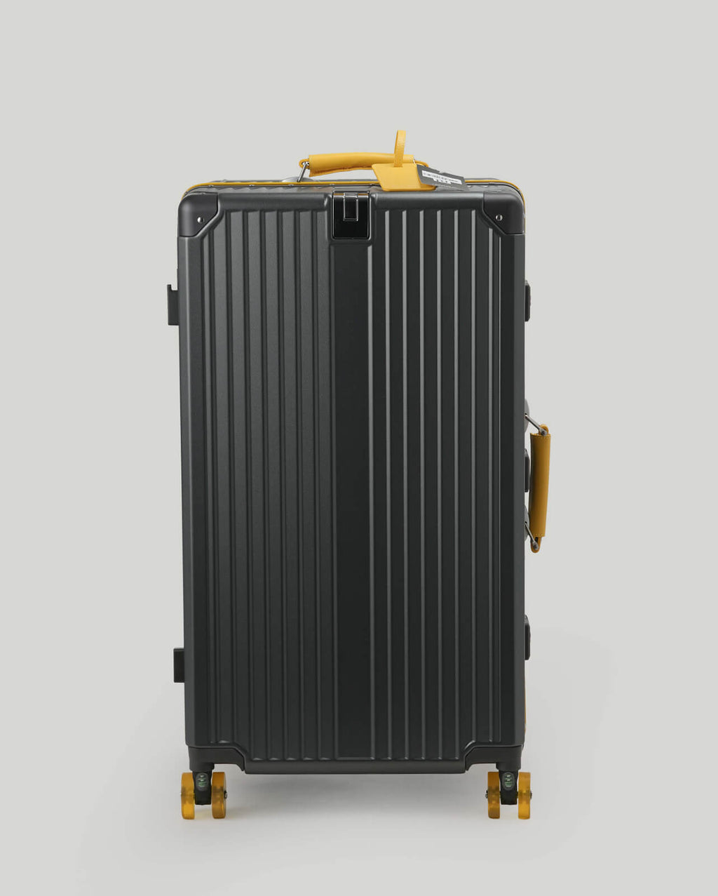 30" Check-In | Grey Yellow