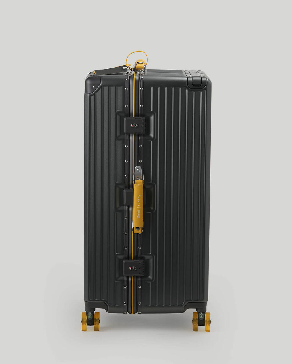 30" Check-In | Grey Yellow