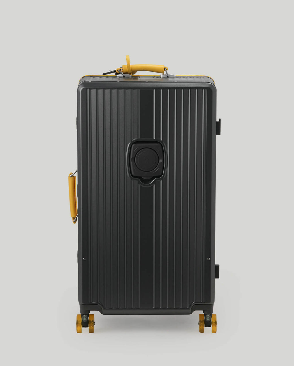 30" Check-In | Grey Yellow