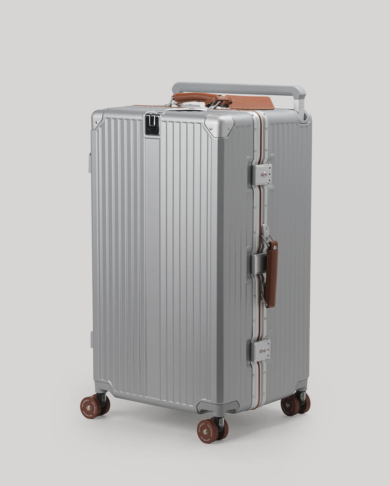 30" Check-In | Silver Brown