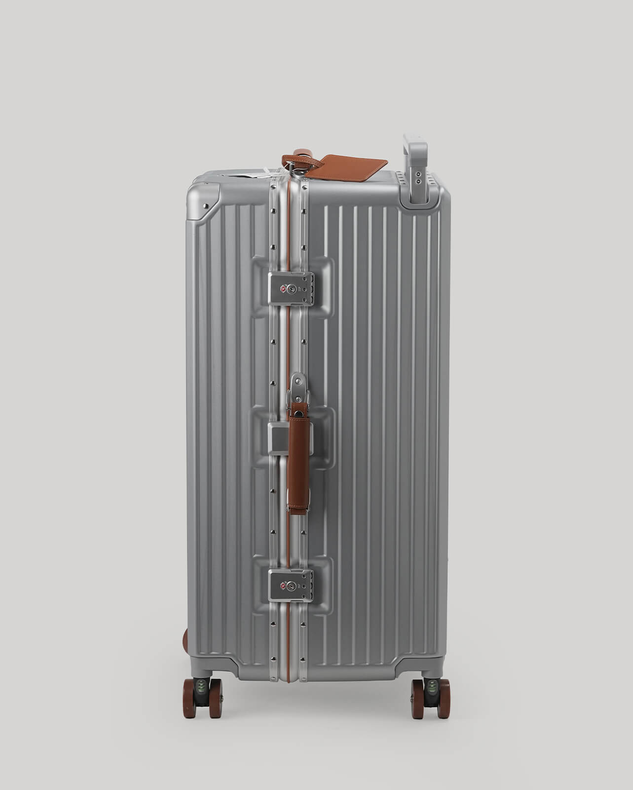 30" Check-In | Silver Brown
