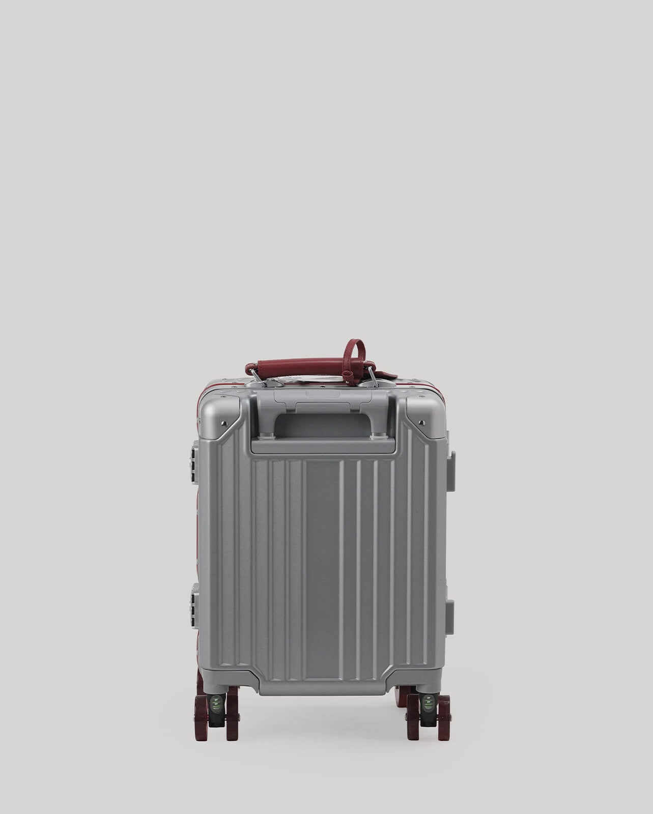 14" Spinner | Silver Burgundy