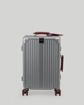 20" Spinner | Silver Burgundy