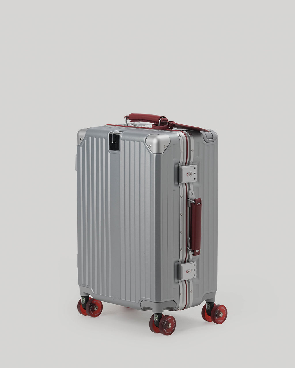 20" Spinner | Silver Burgundy