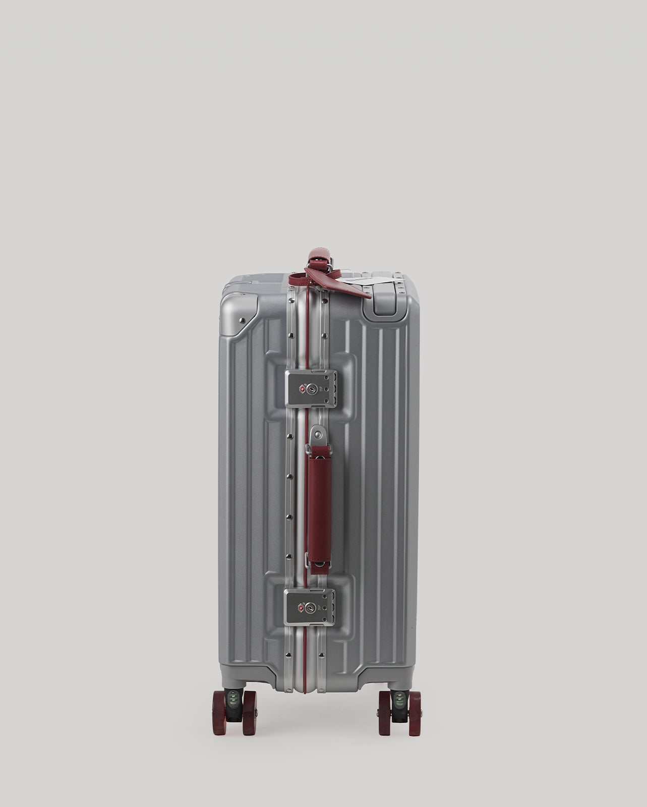 20" Spinner | Silver Burgundy