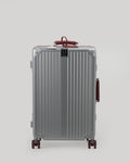 24" Check-In | Silver Burgundy