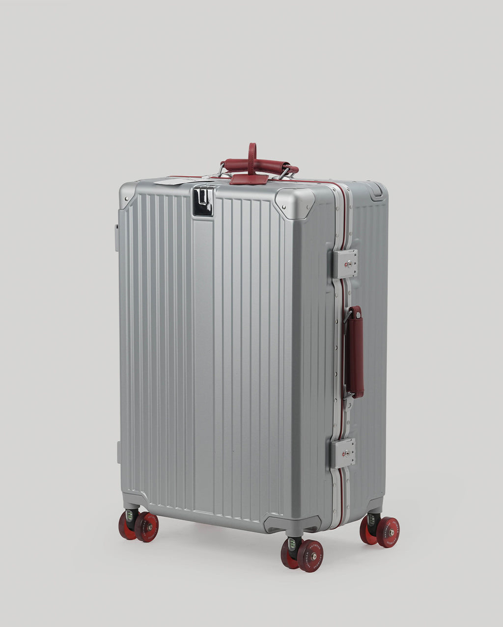 24" Check-In | Silver Burgundy
