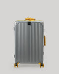 24" Check-In | Silver Yellow