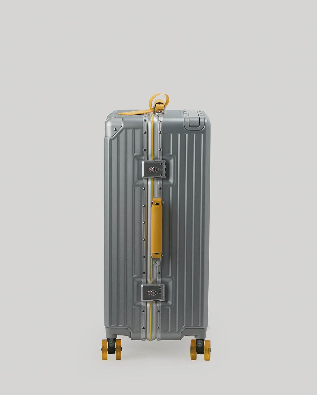 24" Check-In | Silver Yellow