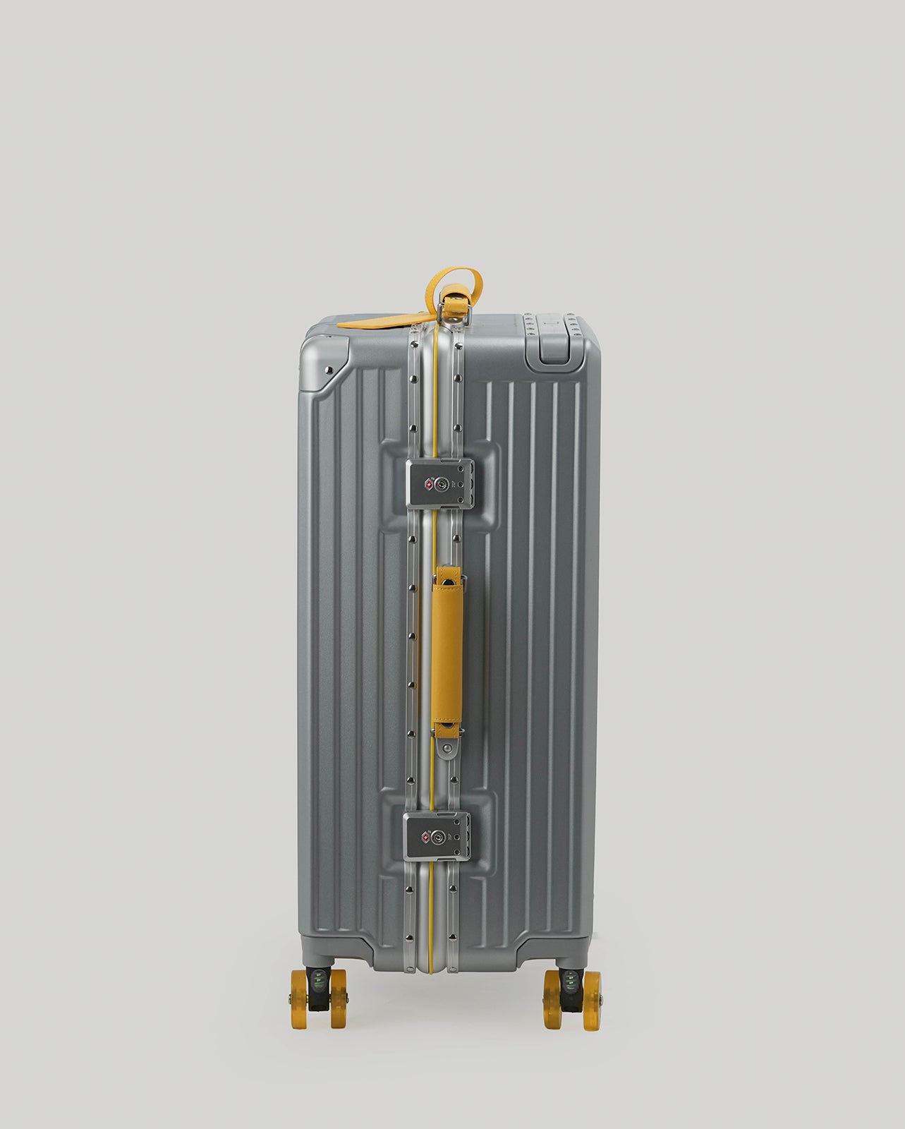 24" Check-In | Silver Yellow
