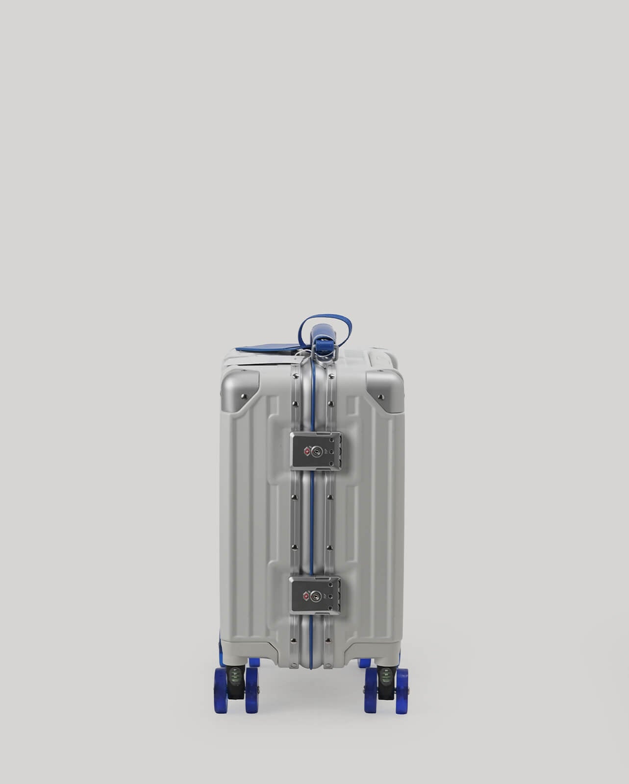 14" Spinner | White Blue