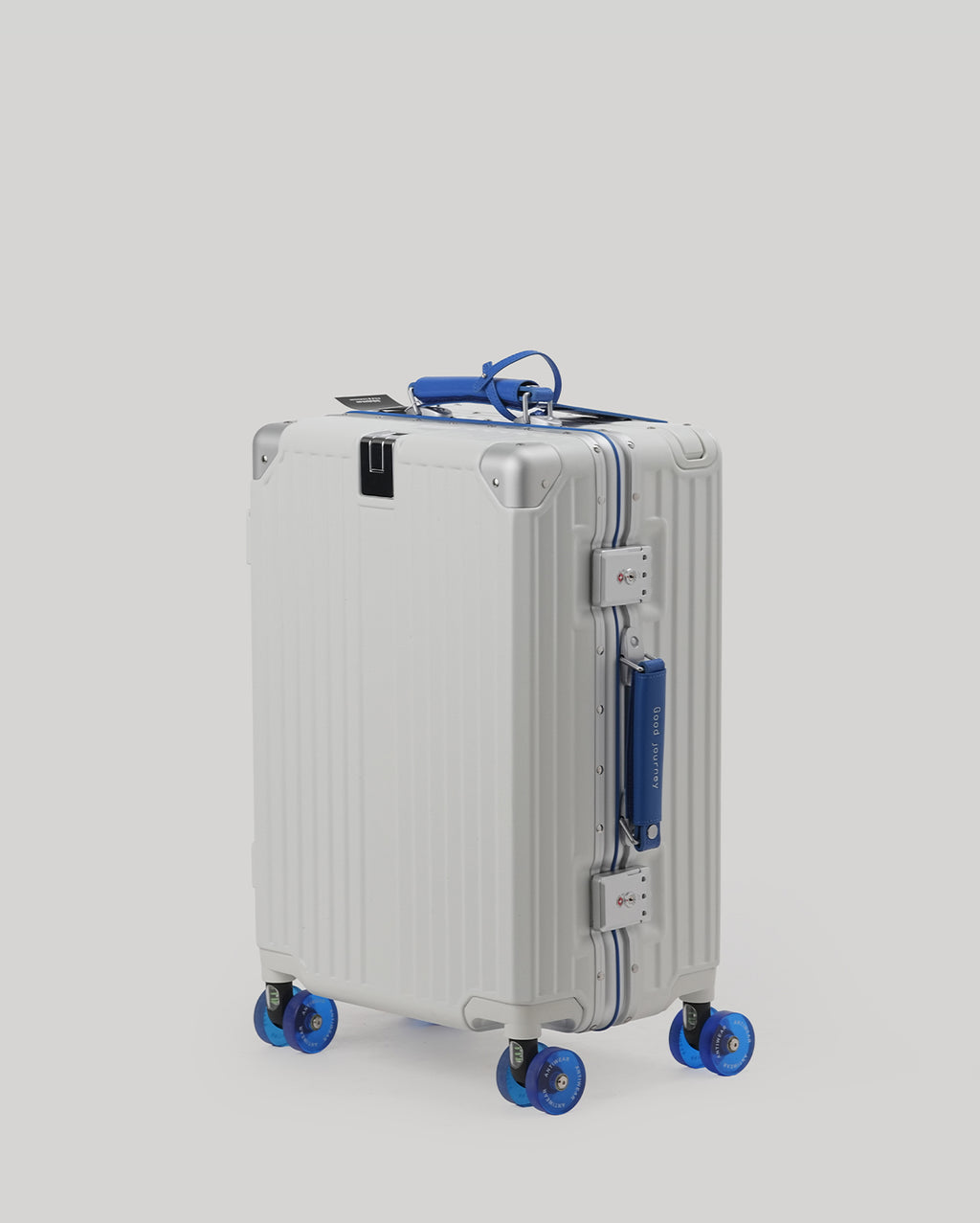 20" Spinner | White Blue