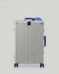 24" Check-In | White Blue