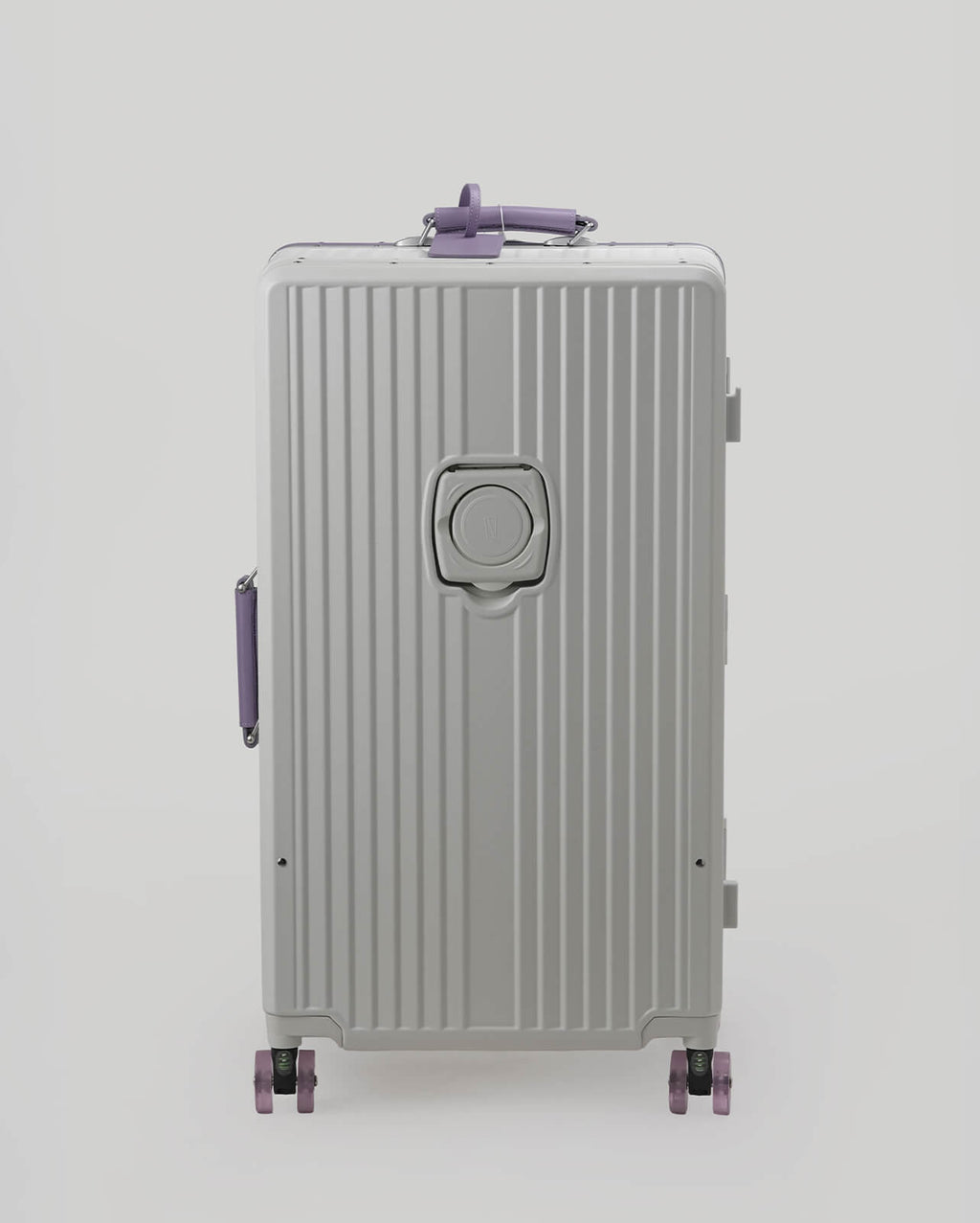 30" Check-In | White Purple