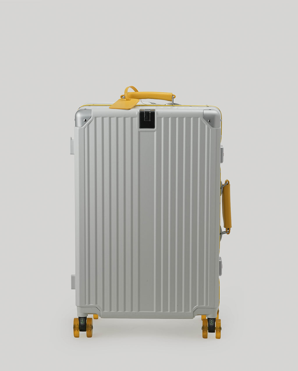 24" Check-In | White Yellow