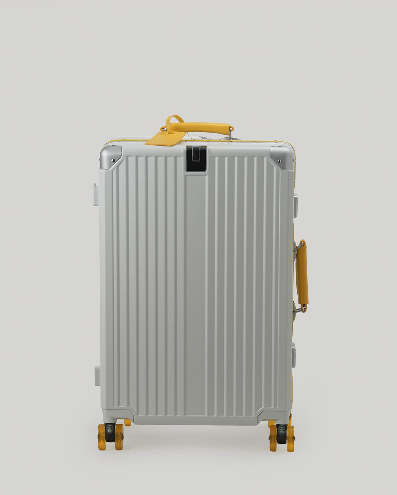 24" Check-In | White Yellow