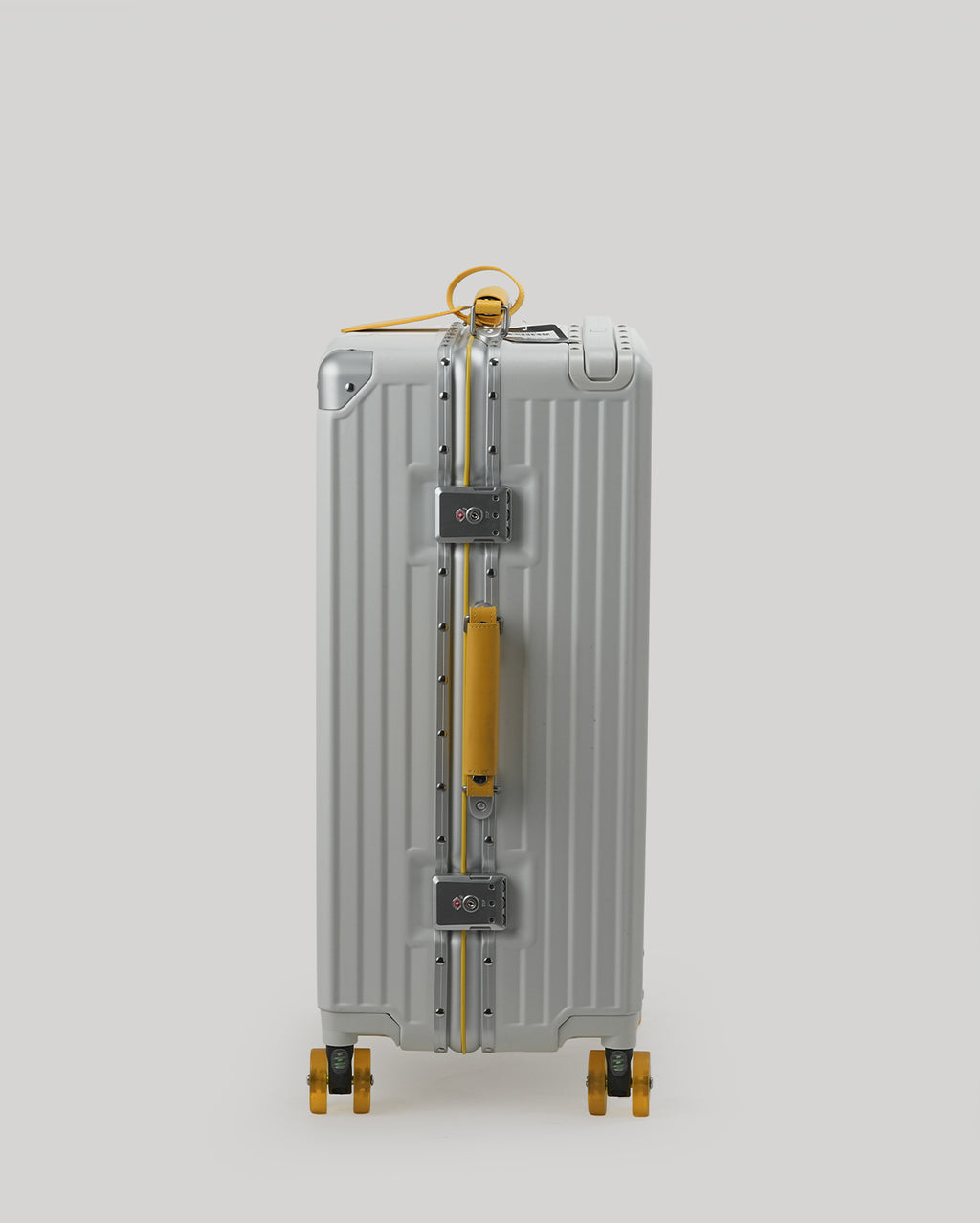 24" Check-In | White Yellow