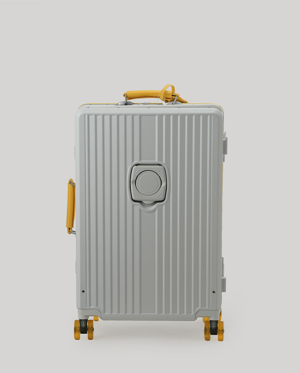 24" Check-In | White Yellow
