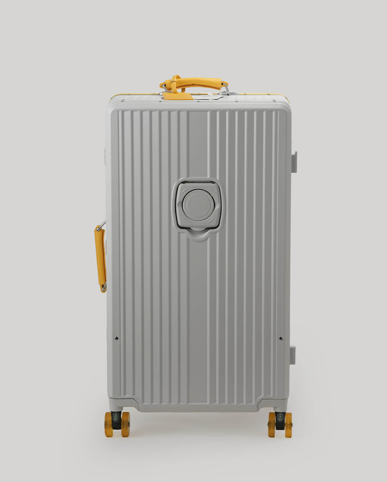 30" Check-In | White Yellow